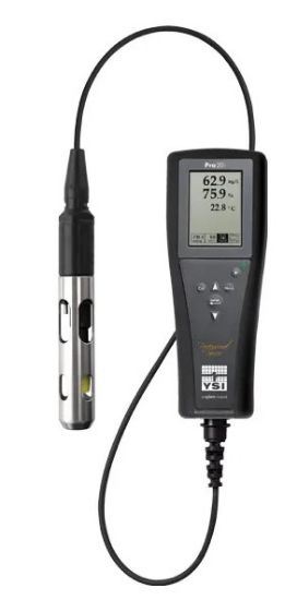 Pro20i-1 G Kit - Pro20i Dissolved Oxygen and Temperature Handheld with 1-meter integral (non-detachable cable) and 2002 Galvanic sensor kit_1904890