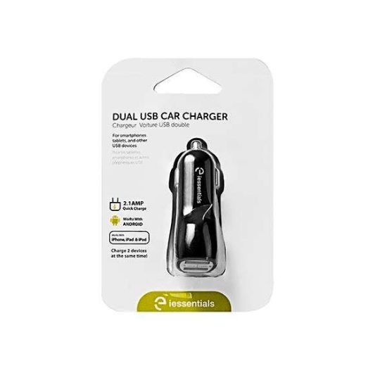 Car charger adapter, USB, 12VDC_1900913