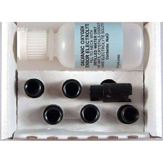 5912 - Cap Membrane Kit 1.00 Mil Teflon (6 each), includes electrolyte (black cap)_1903799