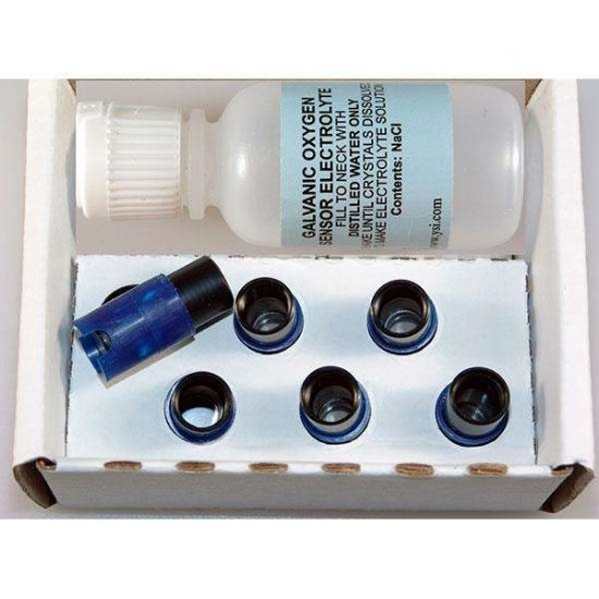 5914 - Cap Membrane Kit 2.00 Mil PE(6 each), includes electrolyte (blue cap)_1903795