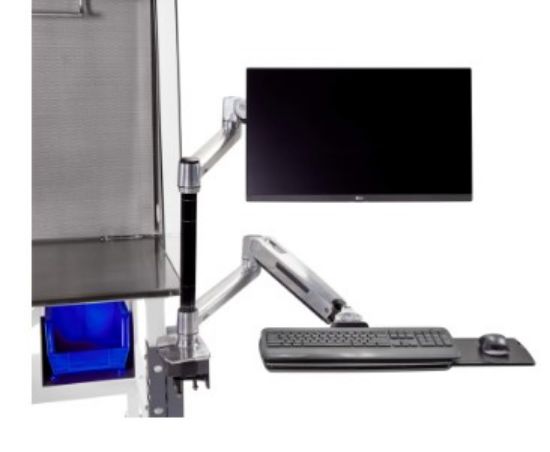 Ergotron Monitor/Keyboard arms_1922142