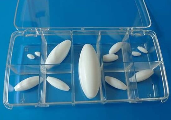 Cole-Parmer Essentials PTFE Stirrer Bars, Boxed Assortments, 12 Octahedral, 2 each of 13 x 8, 15 x 8, 25 x 10, 38 x 10, 51 x 10, 64 x 10 mm_1878086