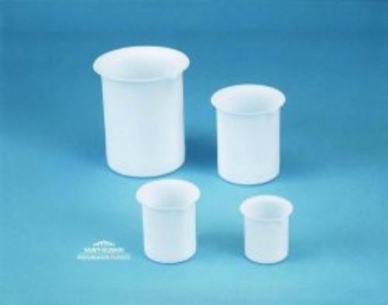 Beaker Chemware® 600ml PTFE, dia. 85.0mm, H 124.5mm_1513979