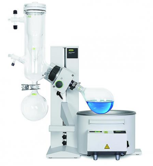 Rotation evaporator Rotavapor R-100 glass assembly cold trap_1515246