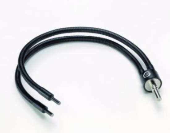 Gooseneck light guide for SCHOTT Cold light sourcesFlexible light guides which will remain in place after positioning. Gooseneck branches positioned in opposite directions create near shadow-free illumination._1524293