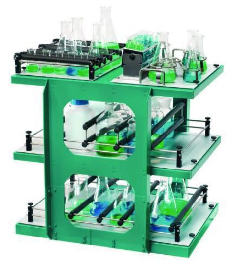 Edmund Bühler 3-Storey Attachment Frame for Multi-Flask Shaker VKS 75 ...