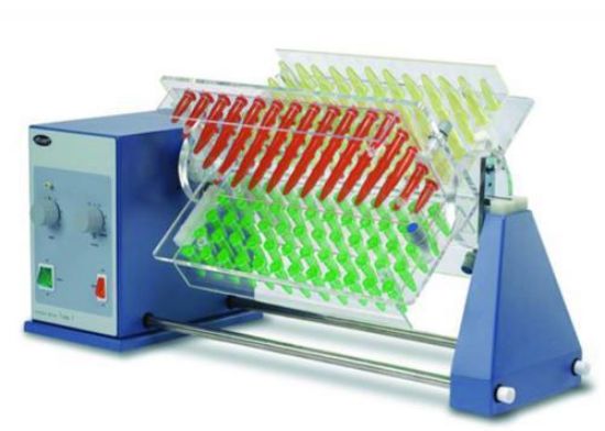 Drum with 4 segment cradles and 4 tube racks_1530088