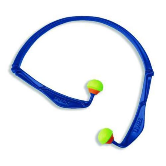 Earplugs x-fold blue/lime/orange, SNR 23 db(A) pack of 5_1553341