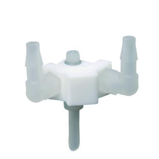 2 port collector for leak connector, sidewise 2x Leak, without connectors_1565290