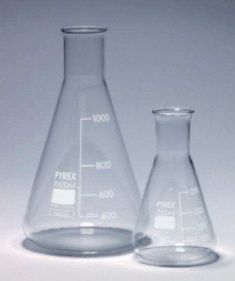 Erlenmeyer flask 250 ml narrow neck, Pyrex®, pack of 10_1568269