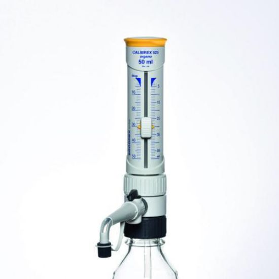 Dispenser Calibrex organo 525, 5-50 ml, ground glass plunger, with stop cock, autoclavable_1567109