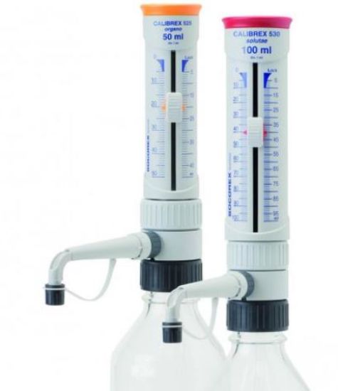 Dispenser Calibrex solutae 530, 2.5-25 ml, PFA coated plunger, with stop cock, autoclavable_1567113