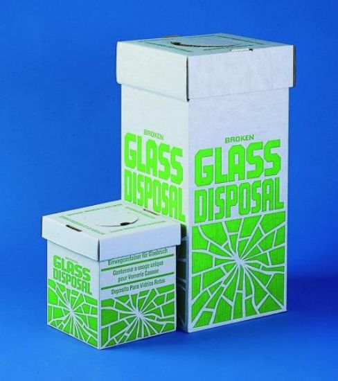 BEL-ART Disposal cartons for broken glass benchtop model, 20x20x25 cm, pack of 6_1568617