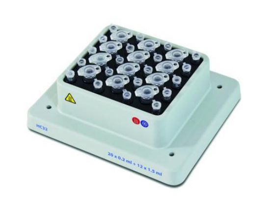 Block HC32 for 20x0,2ml + 12x1,5ml microtubes_1572132