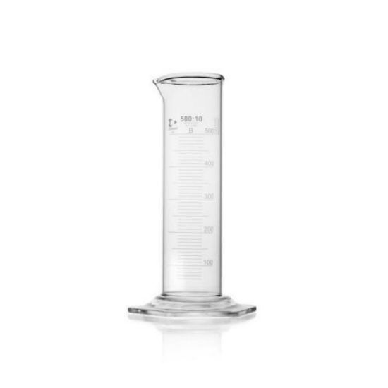 Super Duty measuring cylinders 500 ml low form, with graduation, class B pack of 2_1575224