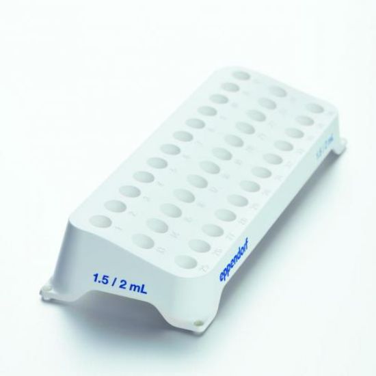 Tube-Rack for 1,5 und 2,0 ml vials 36 seats, white, autoclavable, pack of 2_1575216