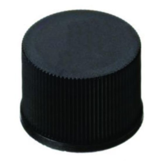 LLG Screw Caps N10, Black PP, Closed Thread 10-425, Natural Rubber/TEF ...