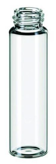 LLG Labware Thread Bottle 8 ml, Clear Glass, Thread 15-425, 61 x 16.6 ...