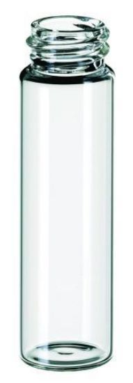 LLG Labware Thread Bottle 16 ml, Clear Glass, Thread 18-400, Pack of ...