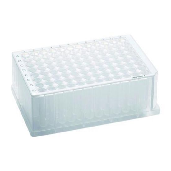 Deepwell plate 96/1000μl, Large package, DNA LoBind, White, 80 plates (10 bags of 8)_1598679
