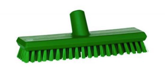 Deck Scrub, waterfed, 270 mm, Very hard, Green_1598906