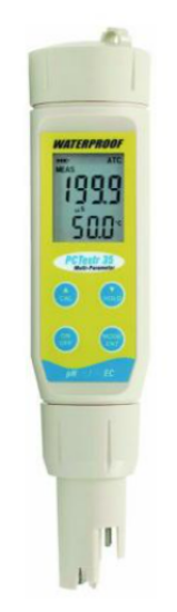 Pocket tester PCTestr 35, with ATC waterproof, pH, Conductivity, Temperature_1601441