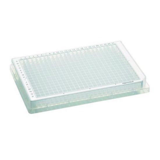Microplate 384/F-PP, clear wells, border color white, sterile, 240 plates (10x 24 pcs.)_1608256