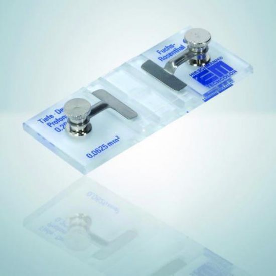 Counting chamber acc.Neubauer, CE with clamps_1605713