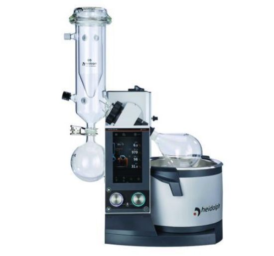 Rotary evapor. Hei-VAP Ultimate Control ML/G5B with motor lift, plastic-coated glass sets_1608922