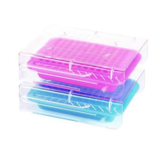 PCR® Cooler - 96 Well - Pack of 2 (Pink/Purple, Blue/Dark Blue)_1607387