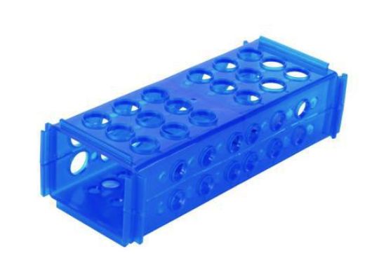 4-Way Rack, blue clinical, pack of 5_1607395