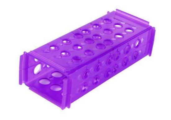4-Way Rack, purple clinical, pack of 5_1607397