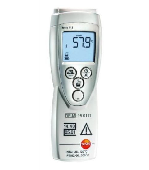Temperature measuring instrument testo 112 incl. conformity assessment procedures # 0560 1128 01_1610719