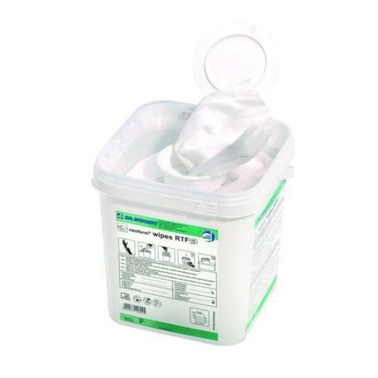 neoform® RTF 115 wipes disposable fleece cloth dispenser system incl. fleece cloths, pack of 8_1611009