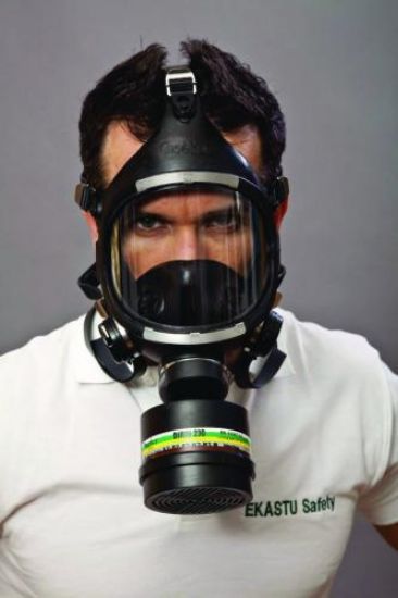 Full-face respiratory protection mask C 607 F without filters, (class 3) ***Export control***_1726026