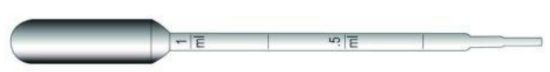 LLG - Pasteur Transfer Pipettes, Macro Graduated, Non-Sterile, PE, 1ml, 150mm (Pack of 500)
_1730468