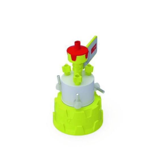 b.safe Cap GL45 with Stopcocks 4x UNF 1/4"_1728912