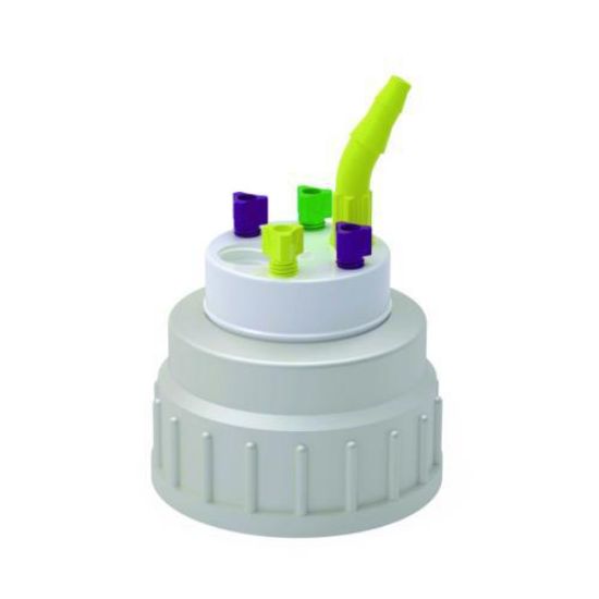 b.safe Waste Cap B53 4x UNF1/4", 1x GL14, 1x NPT1/8"_1728814