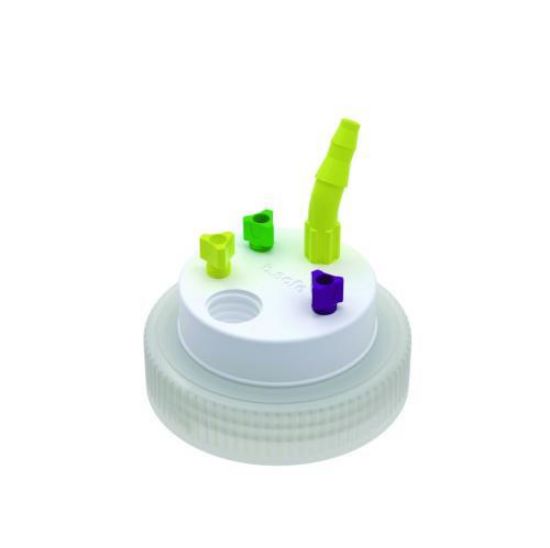 b.safe Waste Cap B63 3x UNF1/4", 1x GL14, 1x NPT1/8"_1726642