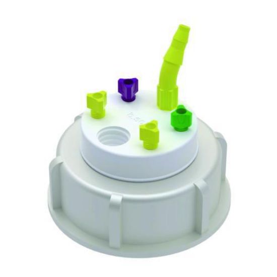 b.safe Waste Cap S65 4x UNF1/4", 1x GL14, 1x NPT1/8"_1726679