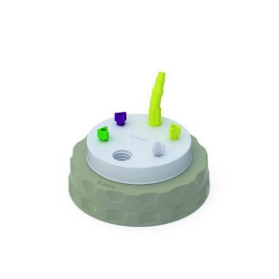 b.safe Waste Cap S90 4x UNF1/4", 1x GL14, 1x NPT1/8"_1726570