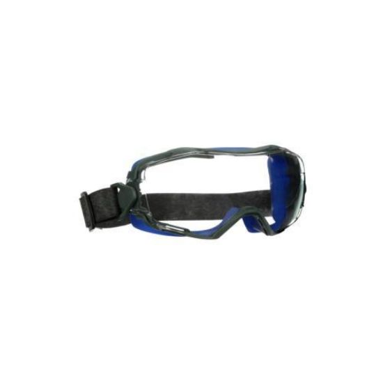 GoggleGear 6000 full vision glasses GG6001NSGAF-BLU, blue frame, neoprene strap, clear glass_1729649