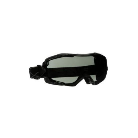 GoggleGear 6000 full vision glasses GG6002SGAF-BLK, black frame, grey glasses_1729661
