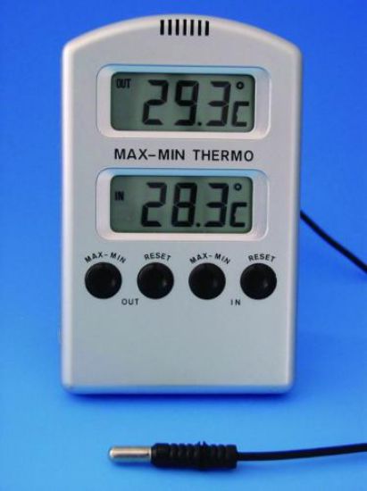 Maxima-Minima thermometer elektronical, CE, -39.9...+49.9°C_1730783