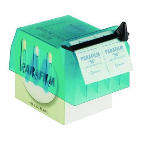 PARAFILM®M Box Top Dispenser blue, ABS plastic, 12.3 x 17.2 x 9.9 cm_1728968