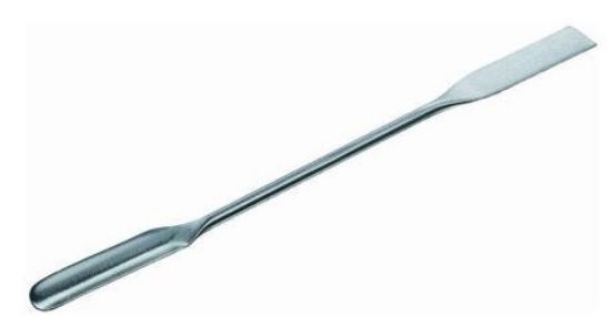 Powder spatula, 18/8 stainless steel 150 mm_1728116