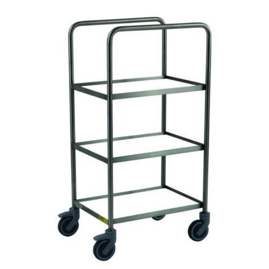 Stainless Steel Shelf Trolley Loading area 610 x 410 mm_1815070