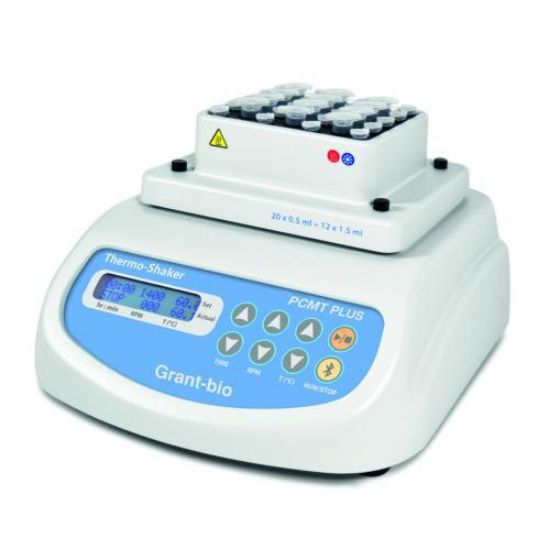 Thermoshaker heating/cooling for microtubes and PCR plates, with Bluetooth, 250 - 1400 rpm_1857797