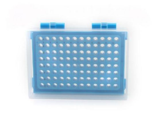 96 place PCR tube racks blue pack of 5_1857847
