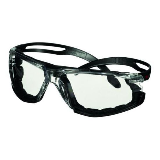 Protective goggles SecureFit 500, foam frame Scotchguard Anti-Scratch/Anti-Fog Coating transparent lens, black frame_1866175
